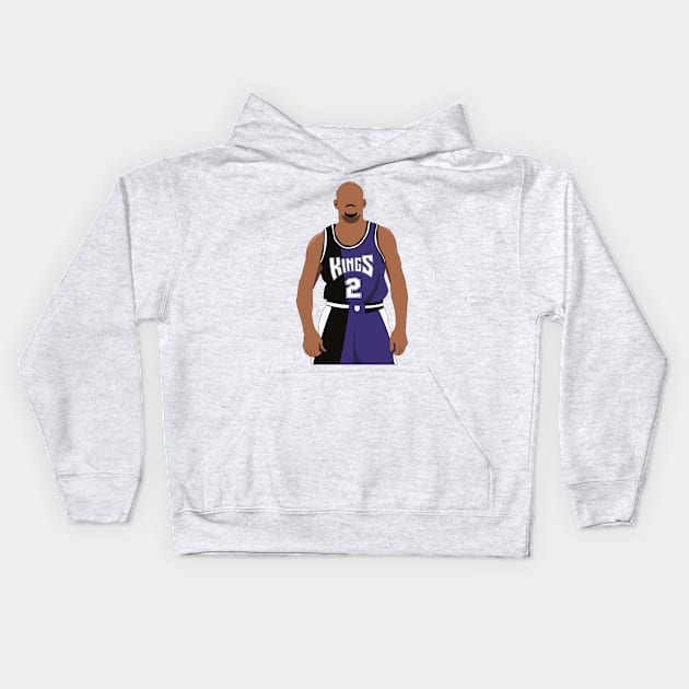 Mitch Richmond Kids Hoodie by souvenirmala